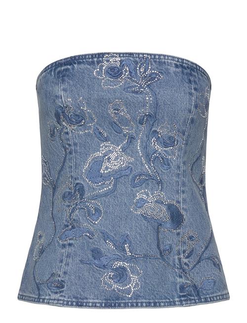 Rhinest Top ROTATE Birger Christensen Blue