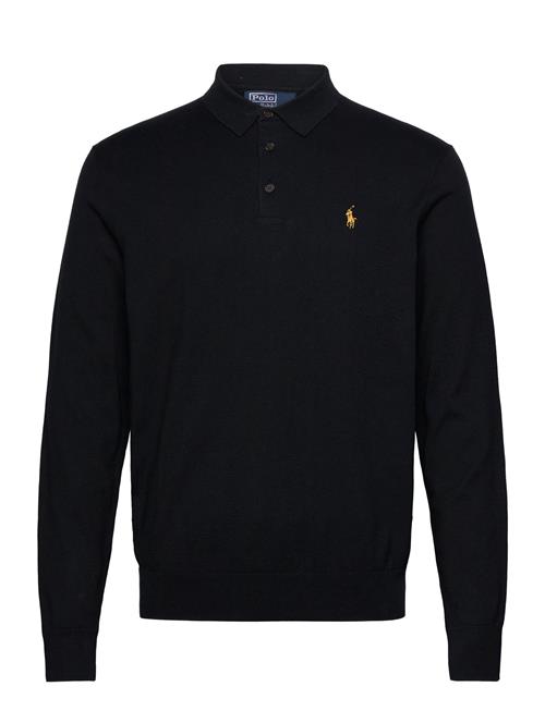 32/3 Cotton-Lsl-Plo Polo Ralph Lauren Black