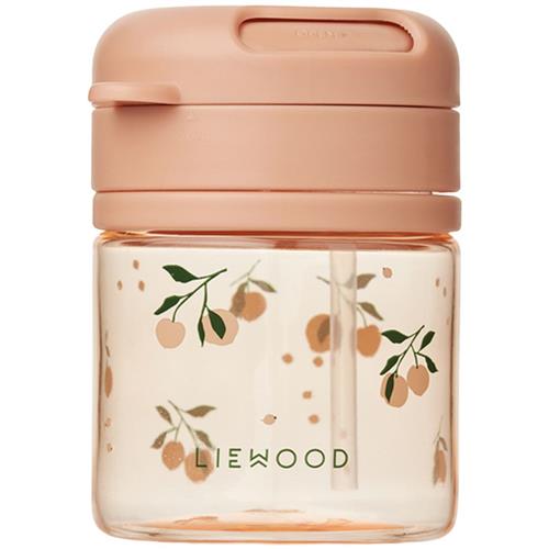 Liewood Pavia Tritan-fremstillet Sugerørsbæger Peach / Sea Shell | Lyserød | 0