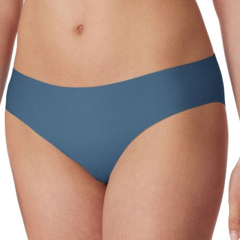 Schiesser Trusser Invisible Cotton Brief Blå 40 Dame