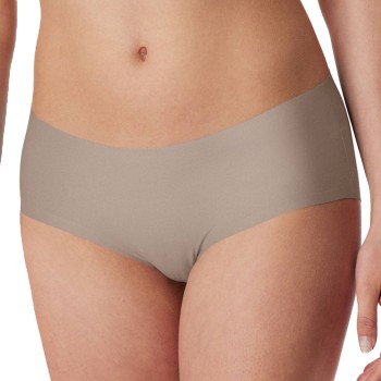 Schiesser Trusser Invisible Cotton Hipster Panty Beige 38 Dame