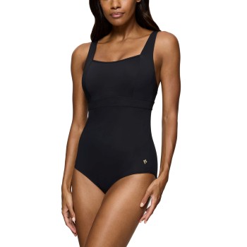 Triumph Summer Twist Wired Swimsuit Sort D 42 Dame