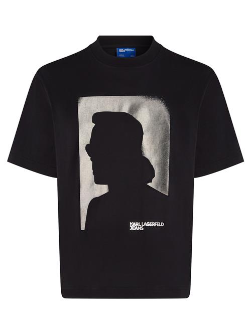 Se KARL LAGERFELD JEANS Shirts  grå / sort ved About You