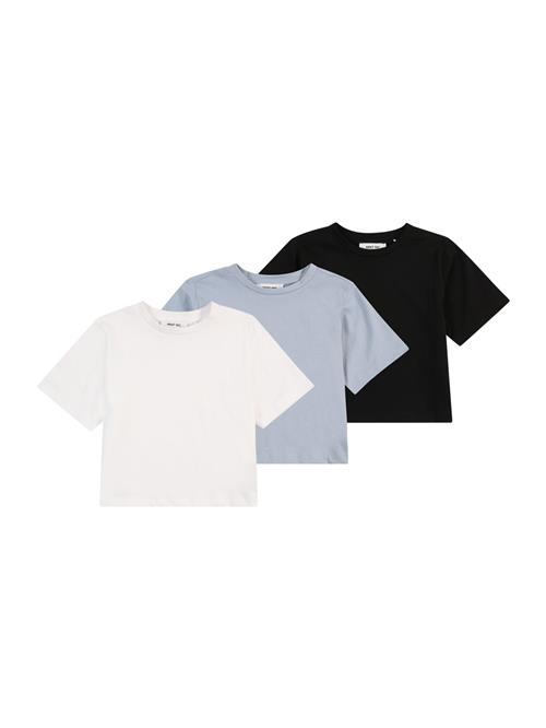 ABOUT YOU Bluser & t-shirts  lyseblå / sort / hvid