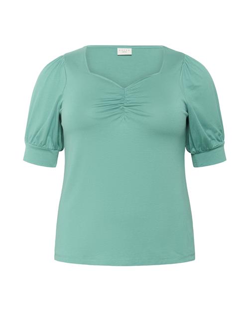 KAFFE CURVE Shirts 'KCsissy'  turkis