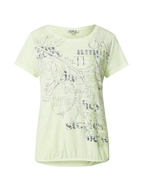 Soccx Shirts  lysegrøn / sort
