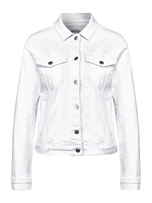 STREET ONE Overgangsjakke  white denim