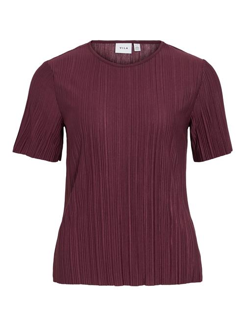 VILA Shirts 'VIPlisa'  burgunder