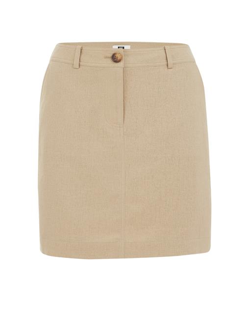 WE Fashion Nederdel  beige