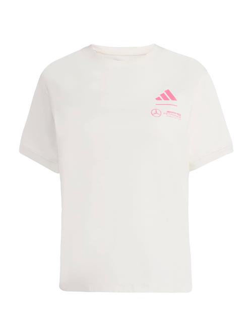 ADIDAS PERFORMANCE Funktionsbluse 'MERCEDES - AMG PETRONAS FORMULA ONE TEAM'  ecru / pitaya / sort / offwhite
