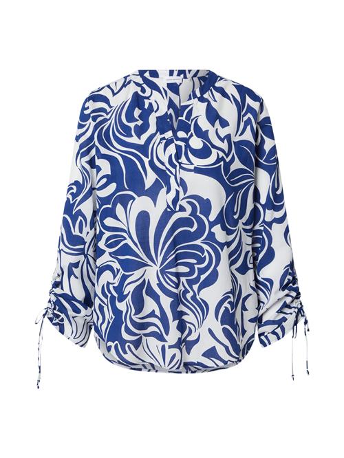GERRY WEBER Bluse  blå / hvid