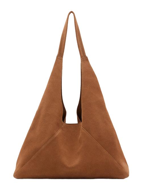 MANGO Shopper  brun