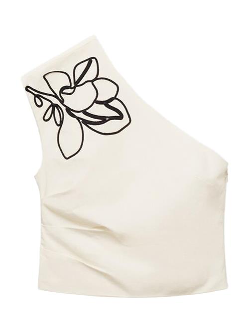 MANGO Overdel 'BARI'  sort / offwhite