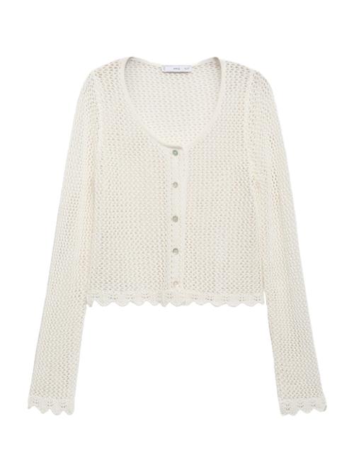 MANGO Cardigan 'PAQUI'  offwhite