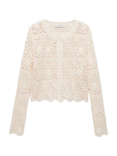 MANGO Cardigan 'Garden'  creme