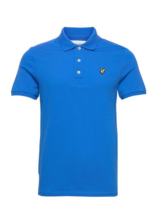 Plain Polo Shirt Lyle & Scott Blue