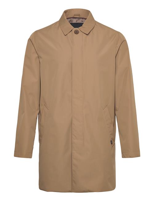 Water Repellent Mac Coat Lindbergh Black Beige
