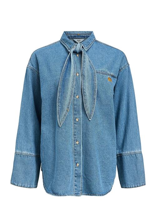 Objneel Lo L/S Denim Shirt Rep Object Blue