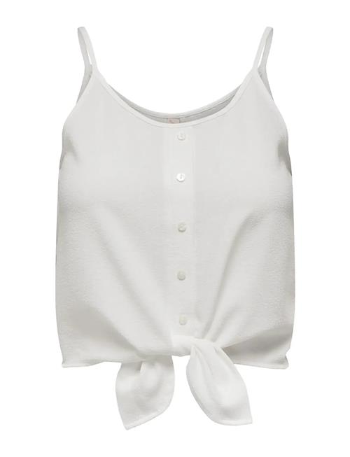 Onllecey Sl Knot Singlet Noos Wvn ONLY White