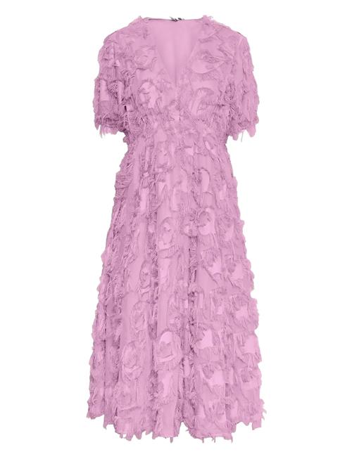 Yaspazylla 2/4 Midi Dress - Show YAS Pink