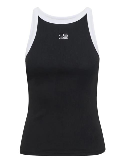 Gzdrew Contrast Logo Tank Gestuz Black