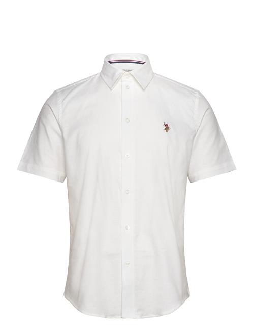 Natan Reg Sf Uspa M Shirt U.S. Polo Assn. White