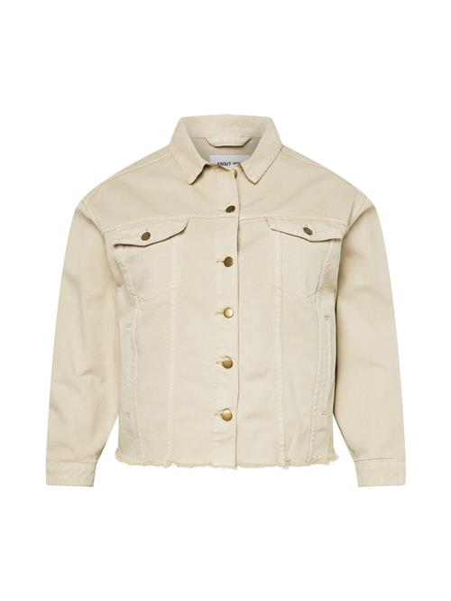ABOUT YOU Curvy Overgangsjakke 'Robin'  offwhite