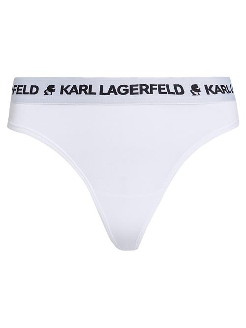 Karl Lagerfeld String  sort / hvid