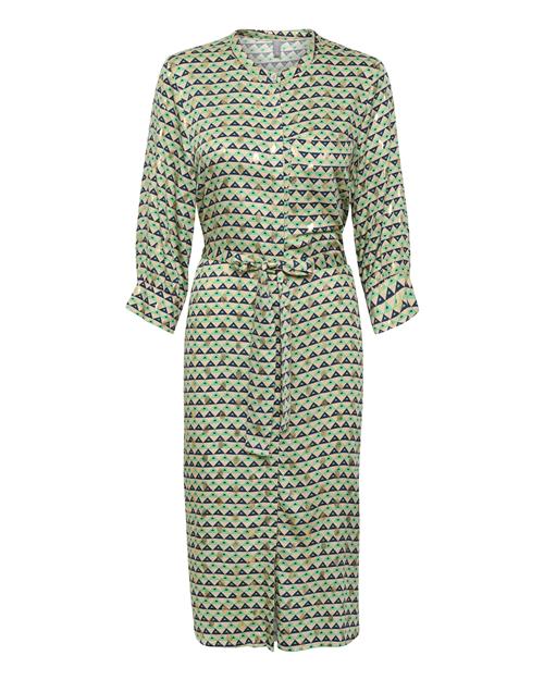 CULTURE Blusekjole  lysebeige / blå / aqua