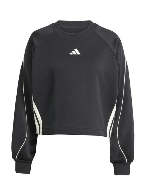 ADIDAS SPORTSWEAR Sportsweatshirt 'STADIUM'  sort / hvid