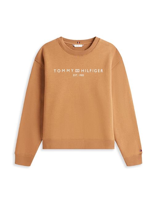 TOMMY HILFIGER Sweatshirt  karamel / hvid