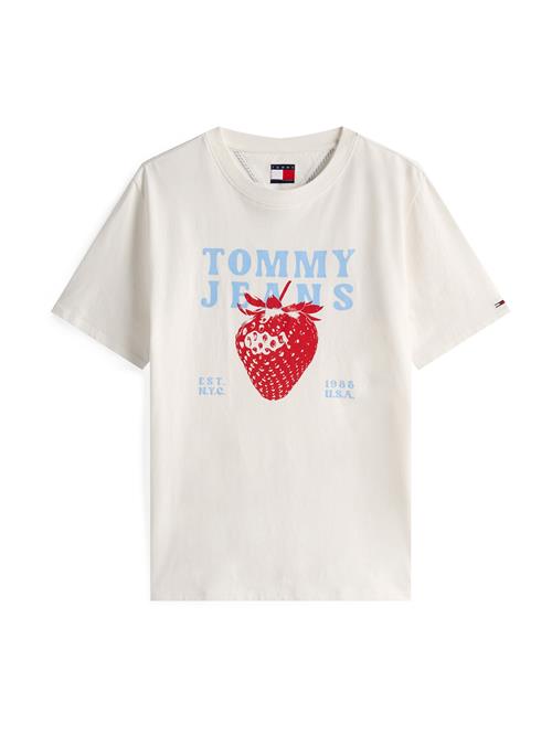 Tommy Jeans Shirts  lyseblå / rød / hvid