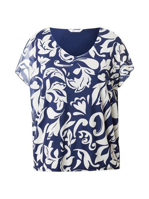 Z-One Bluse 'Pa44ndora'  navy / hvid