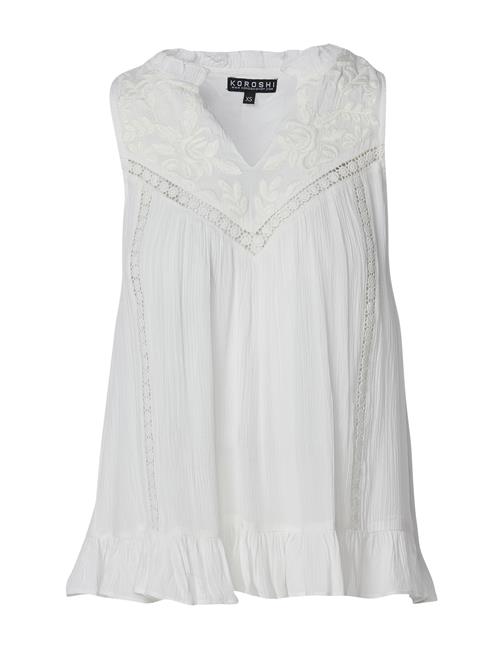 KOROSHI Bluse  hvid