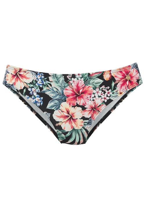 LASCANA Bikinitrusse  grøn / rød / sort