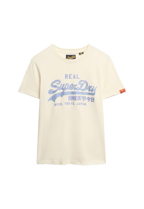 Superdry Shirts  creme / dueblå