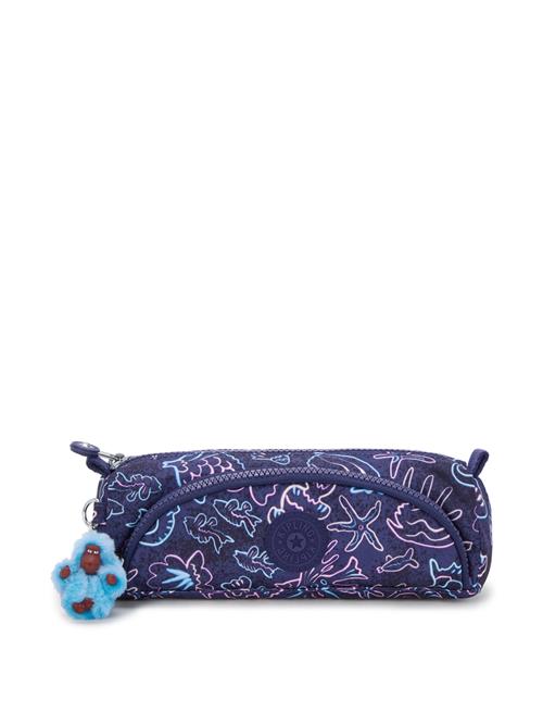 KIPLING Etui 'Cute'  neonblå / mørkelilla / lyserød / sort