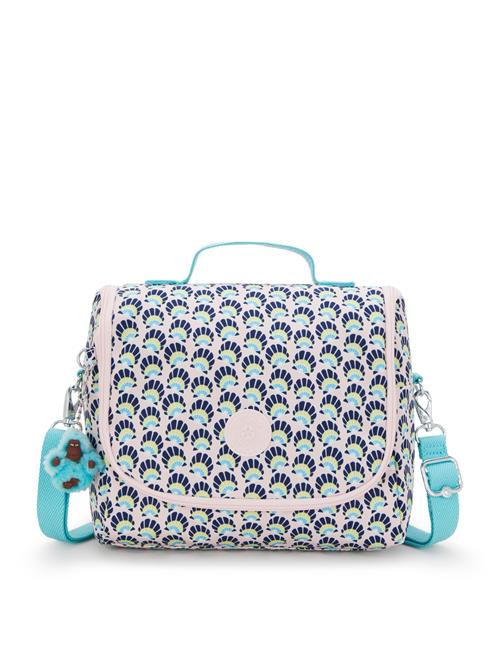 KIPLING Taske 'New Kichirou'  azur / mørkeblå / lemon / pastelpink