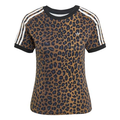 ADIDAS ORIGINALS Shirts 'Cali'  brun / sort / hvid