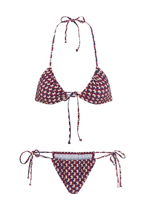 Se LSCN by LASCANA Bikini  creme / navy / bordeaux ved About You