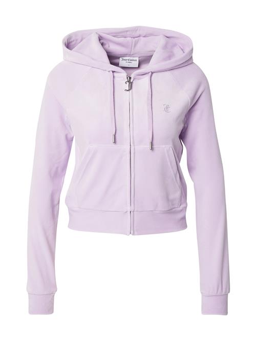 Juicy Couture Sweatjakke 'MADISON'  blomme / sølv