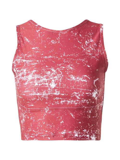Se NEBBIA Sportsoverdel 'ROUGH GIRL'  cranberry / sort / hvid ved About You