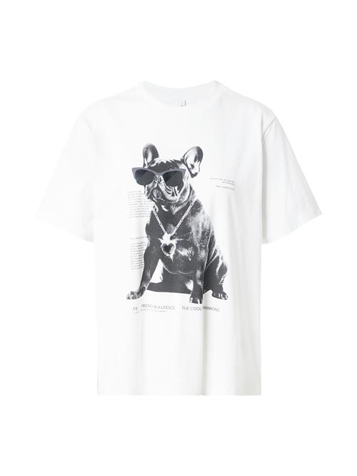 ONLY Shirts 'ONLDONNA'  lysegrå / sort / hvid