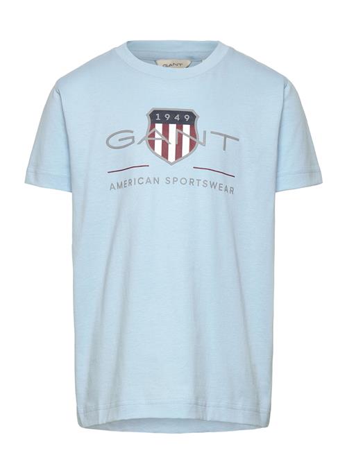 Archive Shield Ss T-Shirt GANT Blue