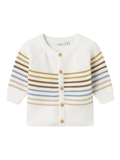 NAME IT Cardigan  blandingsfarvet / hvid