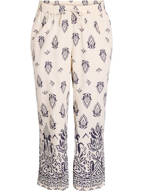 Se Zizzi Bukser 'EMILU'  creme / marin ved About You