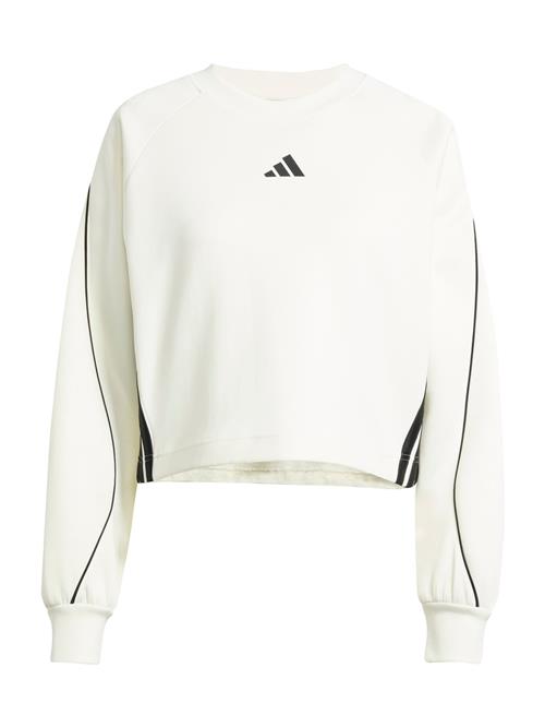 ADIDAS SPORTSWEAR Sportsweatshirt 'STADIUM'  sort / hvid