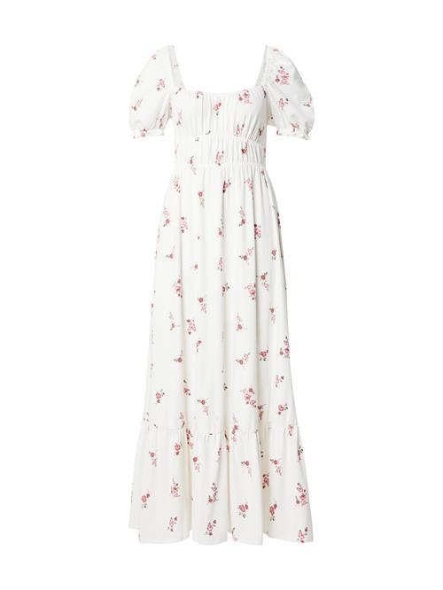 Miss Selfridge Sommerkjole  mørkegrøn / rosé / gammelrosa / hvid