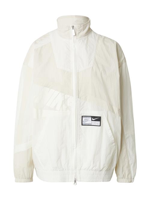 Nike Sportswear Overgangsjakke 'STREET'  sort / hvid