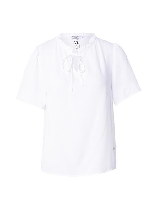 ZABAIONE Bluse 'Fi44ne'  hvid